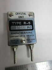 Vintage Radio Marine Quartz Crystal Frequency 2738 Kc