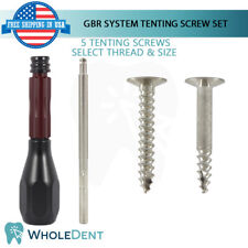 Gbr Driver Handle Tenting Screw 15 Set Membrane Fixation Dental Implant
