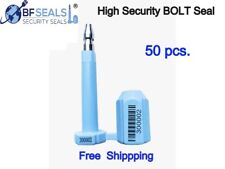 High Security Bolt Seal For Cargo Containers Blue Color Numbered 50 Pcs