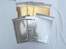 20 Gold And Silver Poly Bubble Mailers6x9 Padded Mailing Shipping Envelopes