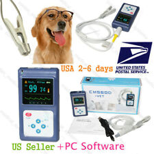 Dogcat Pulse Oximeter Tongueear Blood Oxygen Meter Veterinary Spo2 Pr Monitor