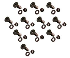 11 Cat Bobcat Style Cutting Edge Bolts Nuts Washers 58 X 2 12 159 2953
