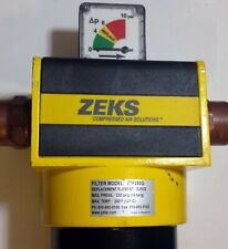 Zeks Ztf250g Compressed Air Filter Housing Desiccant Dryer 235 Psig Clean