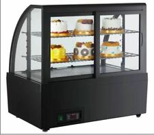 Fast Shipping 3 Layer Countertop Refrigerated Cake Display Cabinet 110v 100l Us