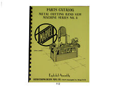 Marvel Series 8 Metal Cutting Band Saw Parts Catalog 112