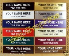 Custom Engraved 2x8 Name Plate Wall Door Or Desk Sign Plaque Home Office Tag