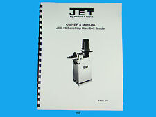 Jet Jsg 96 Benchtop Discbelt Sander Owners Manual 195