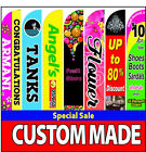 15ft Full Color Custom Swooper Advertising Flag Feather Banner Without Hardware