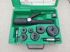 Greenlee 7906sb Quick Draw 90 Hydraulic Punch Driver Kit Slugbuster Punches Nice