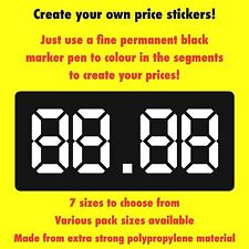 Vending Snack Machine Labels Stickers Create Your Own Prices 7 Sizes