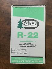 New Sealed Aspen R 22 R22 Refrigerant 30 Lb Lbs 30lb 30lbs Cylinder Freon