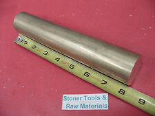 1 12 C360 Brass Round Rod 8 Long Solid H02 Lathe Bar Stock New