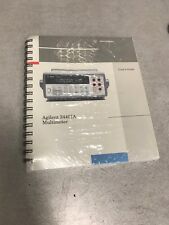Hp Agilent 34401 90100 34401a Multimeter Users Guide Reference Service Guide