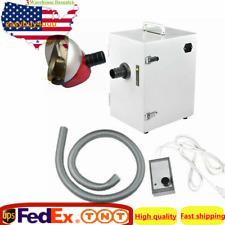 370w Dental Lab Single Row Dust Collector Vacuum Cleaner Desktop Suction Base