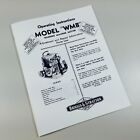 Briggs Stratton Model Wmb Owner Operators Manual