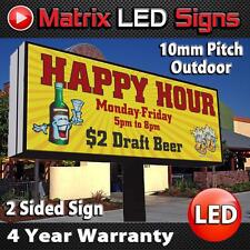 Led Sign Outdoor Full Color Double Sided Led Programmable Message Digital Sign