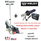 Weldy Rw3400 220v Plastic Hot Air Roofer Welder Machine Tpo Roofing Welding 40mm