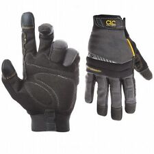 Work Gloves Custom Leather Craft Handyman Flexgrip Small