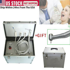 Ce Portable Dental Turbine Unit Air Compressor Suction System Triplex Syringe