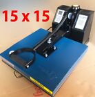 15 X 15 Digital Clamshell Heat Press Transfer T-shirt Sublimation Press Machine