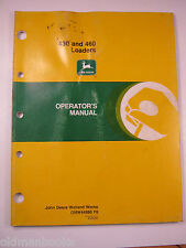 John Deere 430 460 Loaders Operators Manual Om W44980 F8
