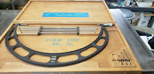 Starrett 224m 500 600mm Od Micrometer Withetchings Amp Blue Paint In Case Lot6l
