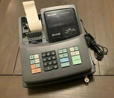 New Listingsharp Model Xe A106 Electronic Cash Register Without Operator Key Works Great