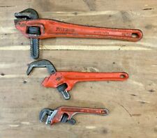 Ridgid Pipe Wrench Lot 14 Offset E 110 Hex And E 8