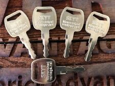 5 Keys Fits Skytrak 8035807 Ign Apk75 5119s Casedeutz Newholland Doosan Doo