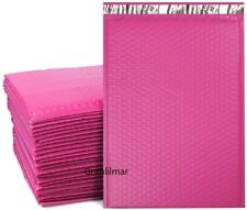 0 65x 10pink Color Poly Bubble Envelopes Mailers Bags Padded Shipping Mailing