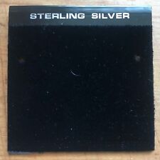 100ct Lot Sterling Silver Black Plastic Holder Hanging Earring Display Card