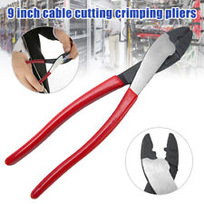 9 Inch Multi Size Cutting Crimping Tool Cable Wire Electrical Cutter Crimper Us