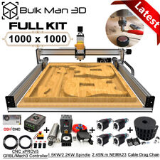 1010 Lead Cnc Router Machine Full Kit 4 Axis Precise Wood Router Engraver Mill