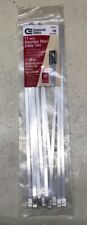 Pack Of 10 Commercial Stainless Steel Cable Tie 11 Inch 100 Lb Electrical Wiring