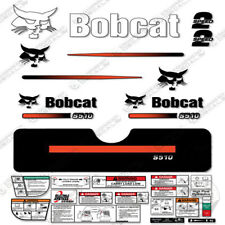 Bobcat S510 Compact Track Loader Decal Kit Skid Steer Straight Stripes