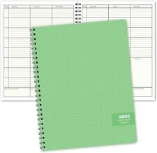 Elan Undated Student Organizer Edition So 8 Spiral Green Notebook 85x11