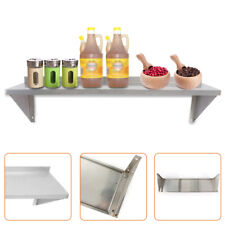 18 Gauge Stainless Steel Solid Wall Shelf 12 X 36 Inch Commercial Restaurant