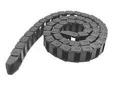 R18 10mm X 20mm Inner Hinner Black Plastic Cable Wire Carrier Drag Chain 1m