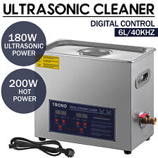 6l Ultrasonic Cleaner Cleaning Equipment Liter Industry Heated With Timer Digital