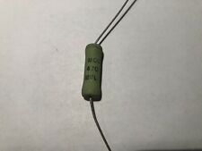 5 Piece 3w 470 Ohm Ceramic Wire Wound Power Resistor Axial Lead