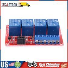 4 Channel 12v Relay Module With Optocoupler Hl Level Triger For Arduino Us