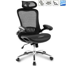 Adjustable Mesh Office Chair Ergonomic Executive Swivel Computer Desk Seat Black
