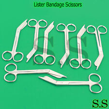 12 Lister Bandage Scissors 55 Surgical Medical Instruments Nurse Emt Rescue