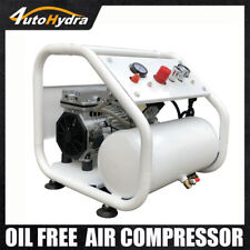 Oil Less Portable Air Compressor Duel Outlet 110v650with65a 4cfm
