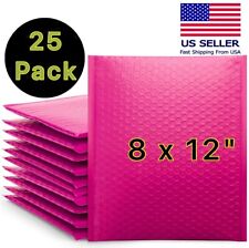 25pack8 X 12 Poly Bubble Mailers Mailing Padded Bags Envelopes Self Seal