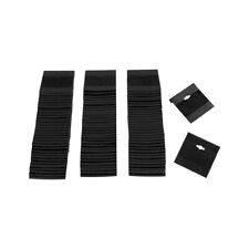 100pc Black Plastic Earring Card 2 X 2 Hang Jewelry Display Plain Cards Retail