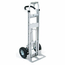 Aluminum 3 In 1 Convertible Hand Truck With Pneumatic Wheels