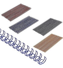Double Loop Wire Binding Spines 70 Sheet Capacity 4 Colors 38in Open Pkg88