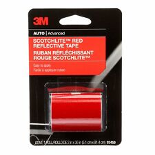 3m 03459 Scotchlite Red Reflective Tape 2 X 36 Roll