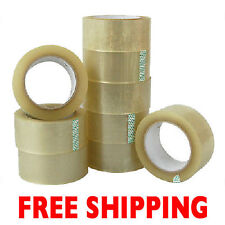 10 2 X 110yd 2 Mil Clear Packing Amp Shipping Tape Rolls Fast Free Shipping